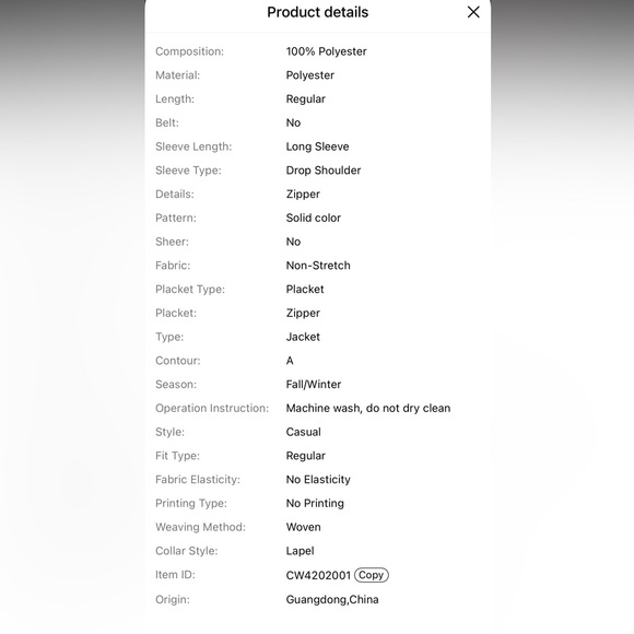 TEMU WOMENS VINTAGE BOMBER JACKET, SIZE SMALL, BROWN - Picture 11 of 14